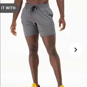 WIT Lightweight Knit Shorts. Gray.‎ Large